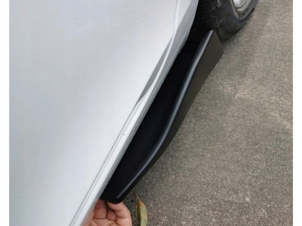 фото №13, Накладки боковой порог бампера спойлер накладки сплиттер универсальные блеск!