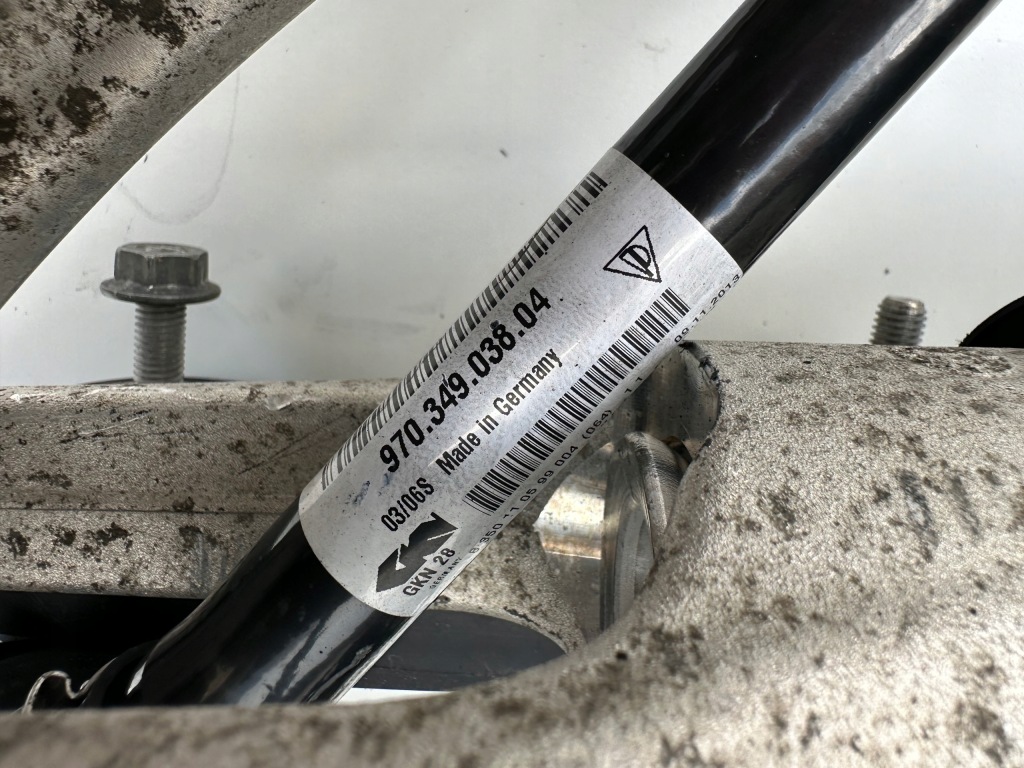 фото №10, Амортизатор правый пневматический поворотный кулак porsche panamera 970 lift gts