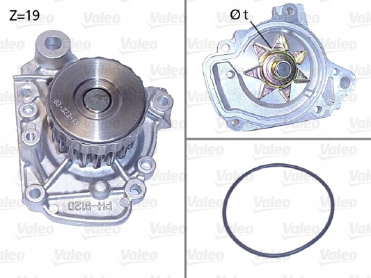 фото №2, Valeo 506811 насос wody, охлаждение двигателя
