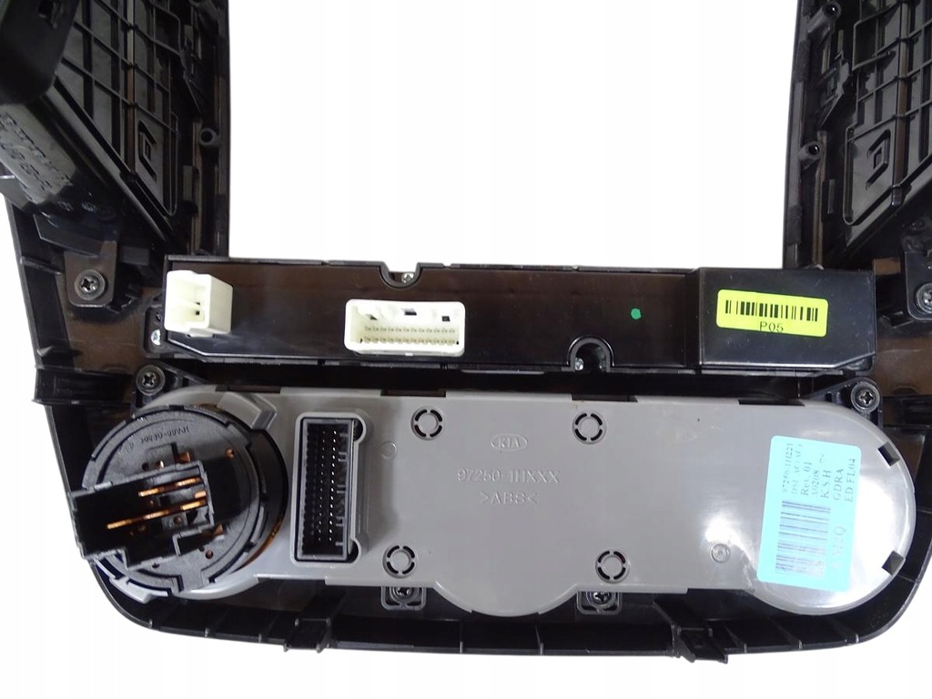 фото №11, Рамка радіо ґрати обдув дисплей панель кондиціонер kia ceed i fl 09-2012 eu