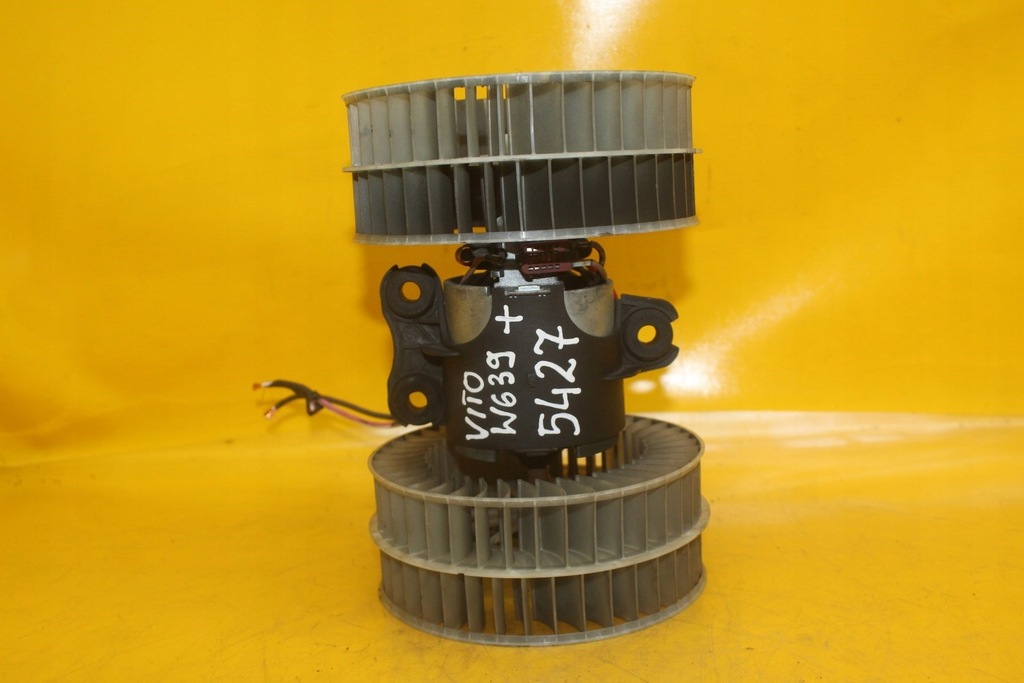 фото №9, Повітродувка вентилятор обдув mercedes vito a639 7735000562