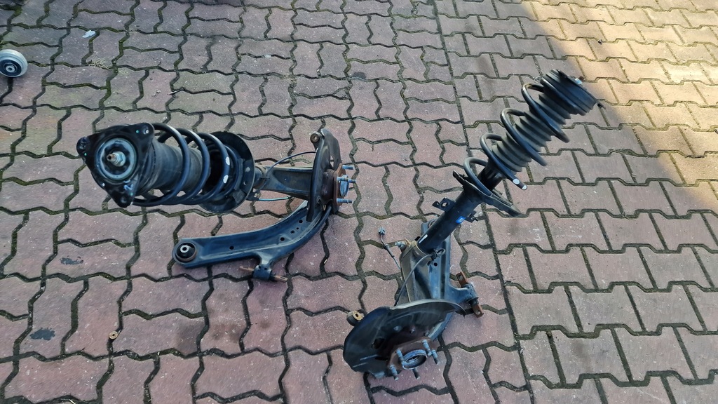 фото №5, Поворотный кулак левый перед macperson рычаг nissan x-trail t32 lift 1.7