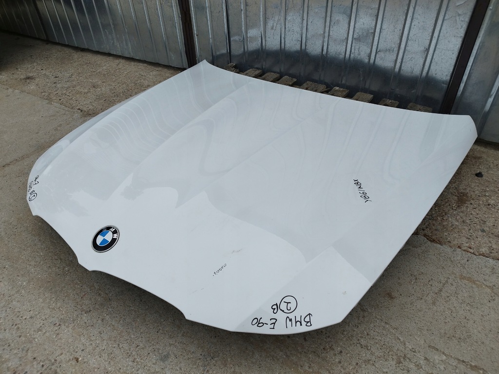 фото №6, Капот кришка двигуна bmw 3 e90 e91 lift 2008-2012 колір alpinweiss 3 300/0