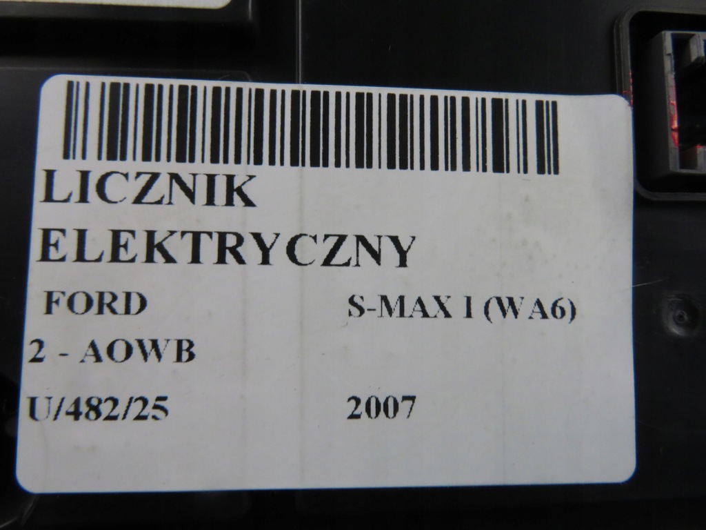 фото №5, Счетчик ford s-max i wa6 2 - aowb 6m2t10849ah vp6m2f10849ah 6m2t14c026ae