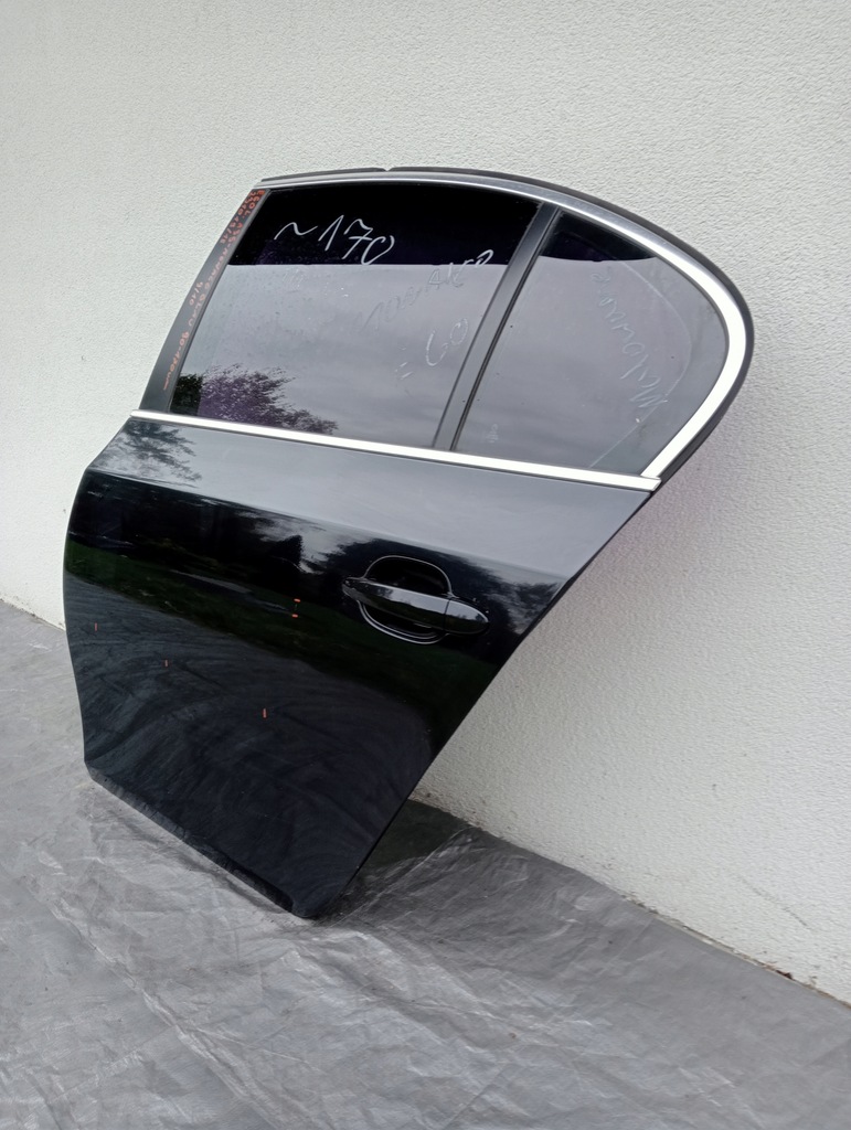 фото №1, Дверь левый задняя bmw e60 a35 monaco blau