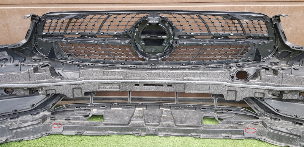 фото №12, Mercedes glc x253 253 lift amg бампер передний