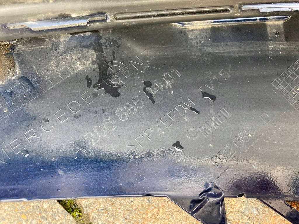 фото №13, Mercedes c class w206 amg 2022- бампер передний