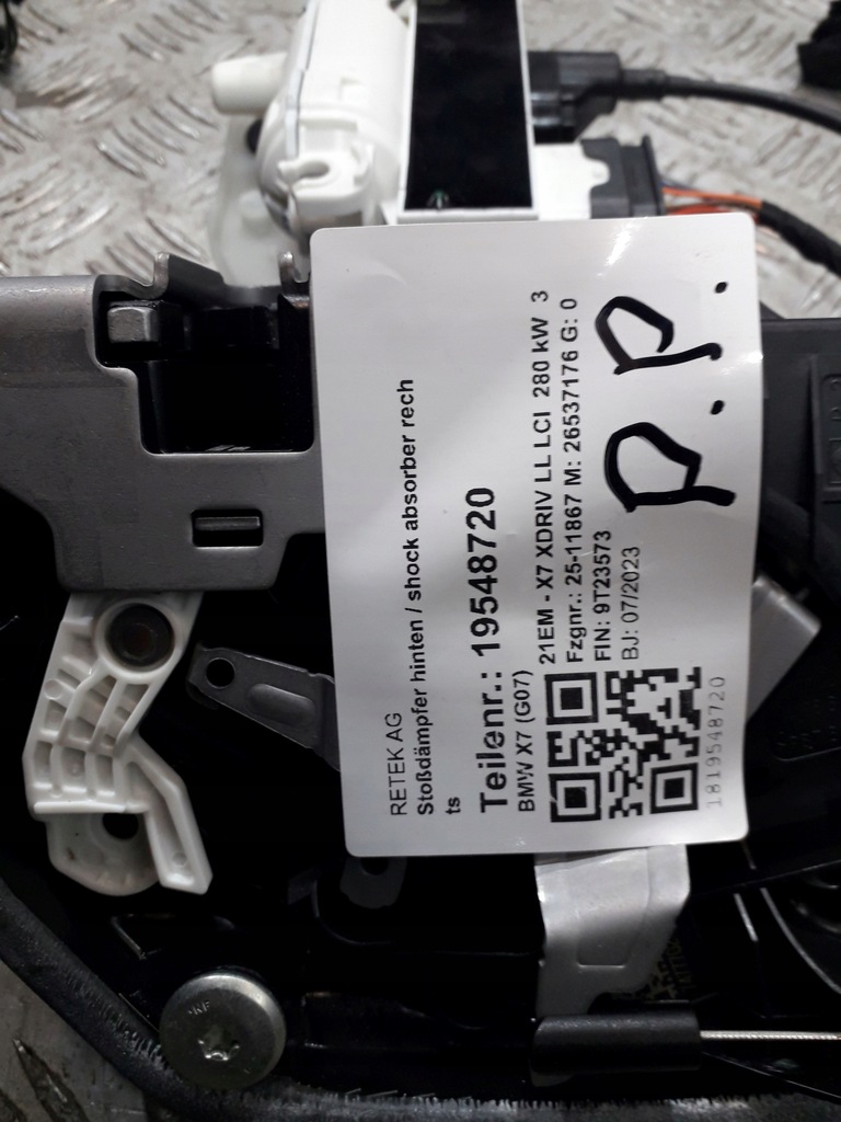 фото №7, Bmw g05 g07 f95 замок дверь правый перед доводчик жгут 7477702 7444678