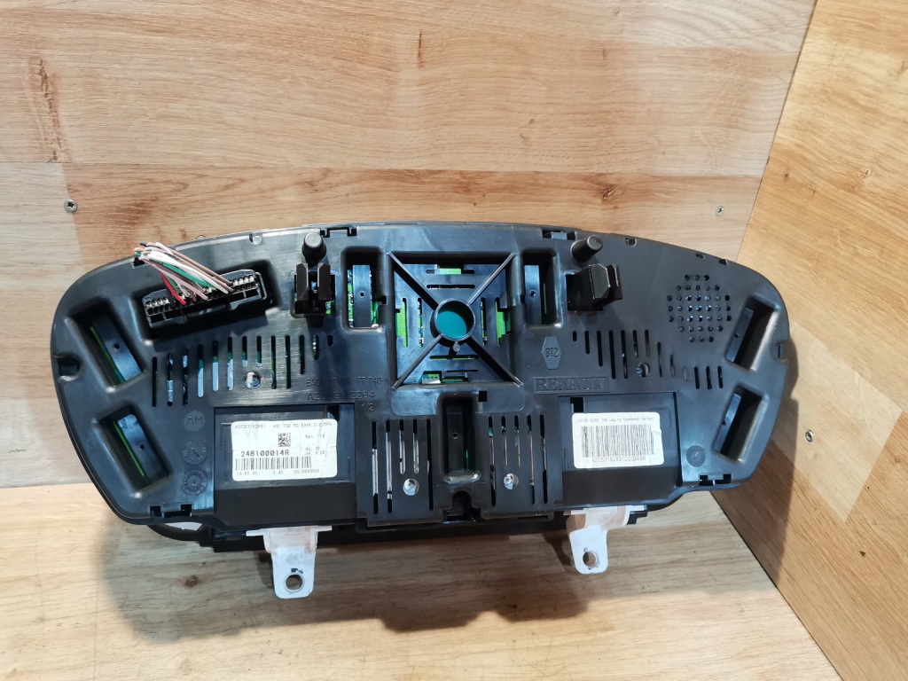 фото №4, Счетчик приборная панель renault laguna iii 248100014r anglik