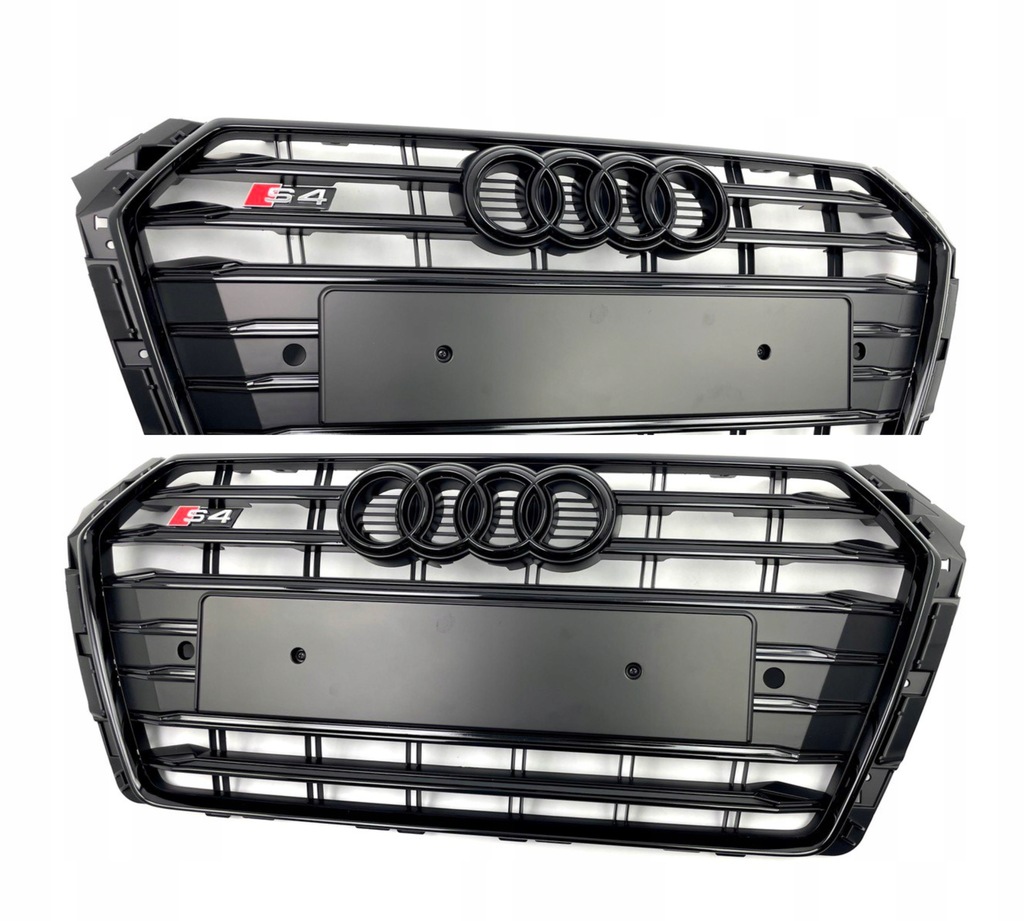 фото №1, Audi s4 b9 2016-2019 shadow line решётка радиатора решётка радиатора