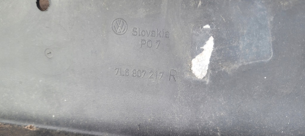 Vw touareg 7l бампер передні  передній / 6203 Зі Шроту