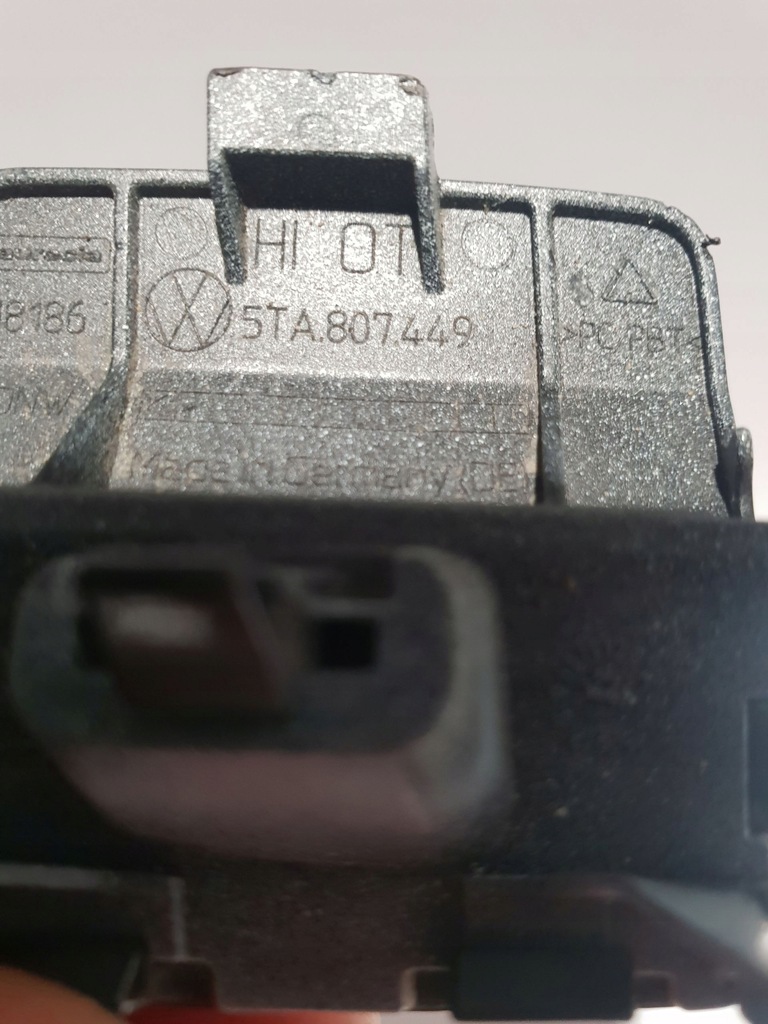 фото №6, Vw tiguan 5ta ii r-line 15-19 заглушка na hak бампер задня задній 5ta807449