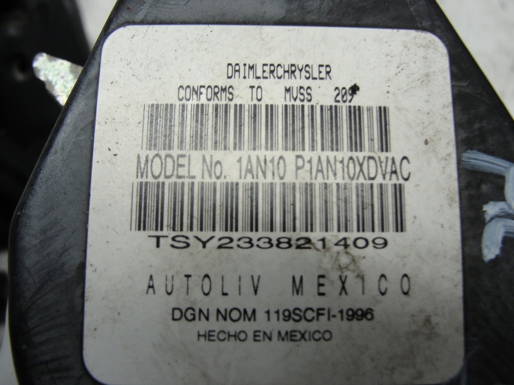 фото №4, Ремені задня dodge journey freemont 08r