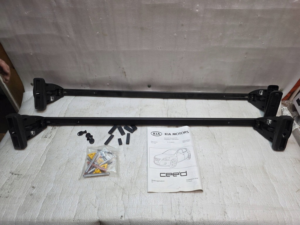 Рейлінги дахові комплект kia ceed e82001h000 genuine Зі Шроту