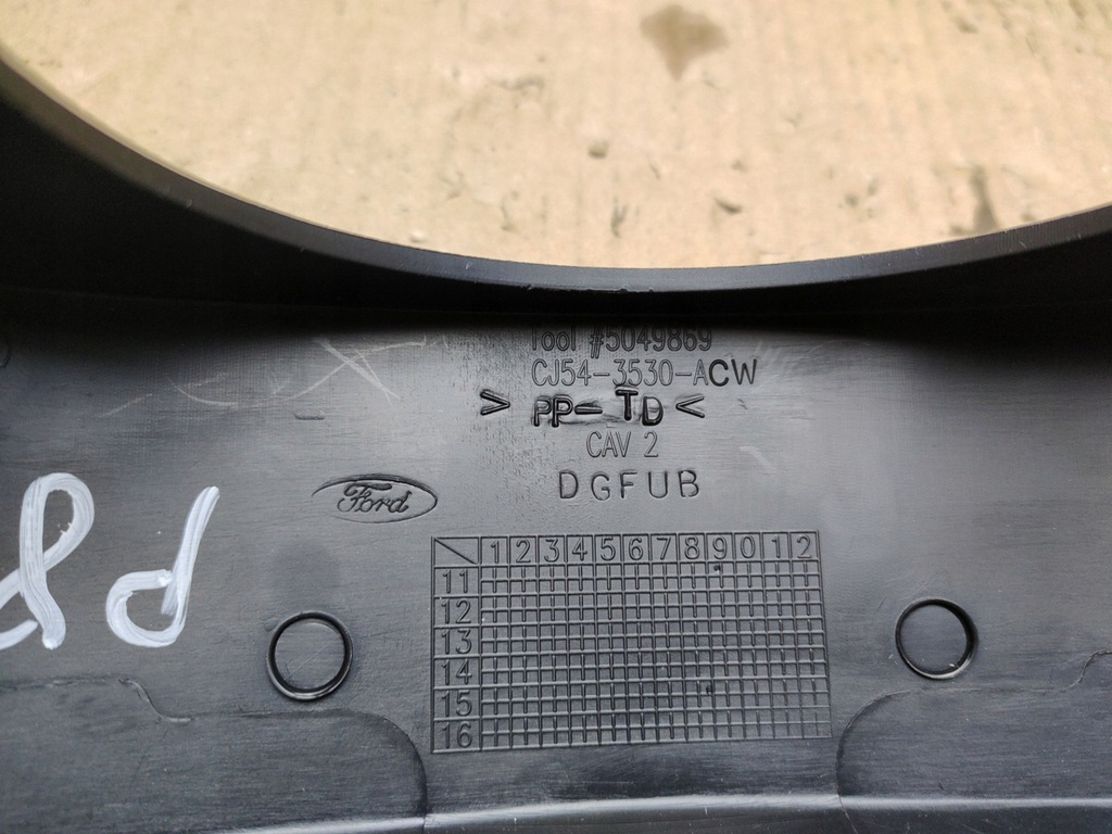 фото №6, Корпус колонки керма ford escape 3 c520 facelift 2017 cj54-3530-acw