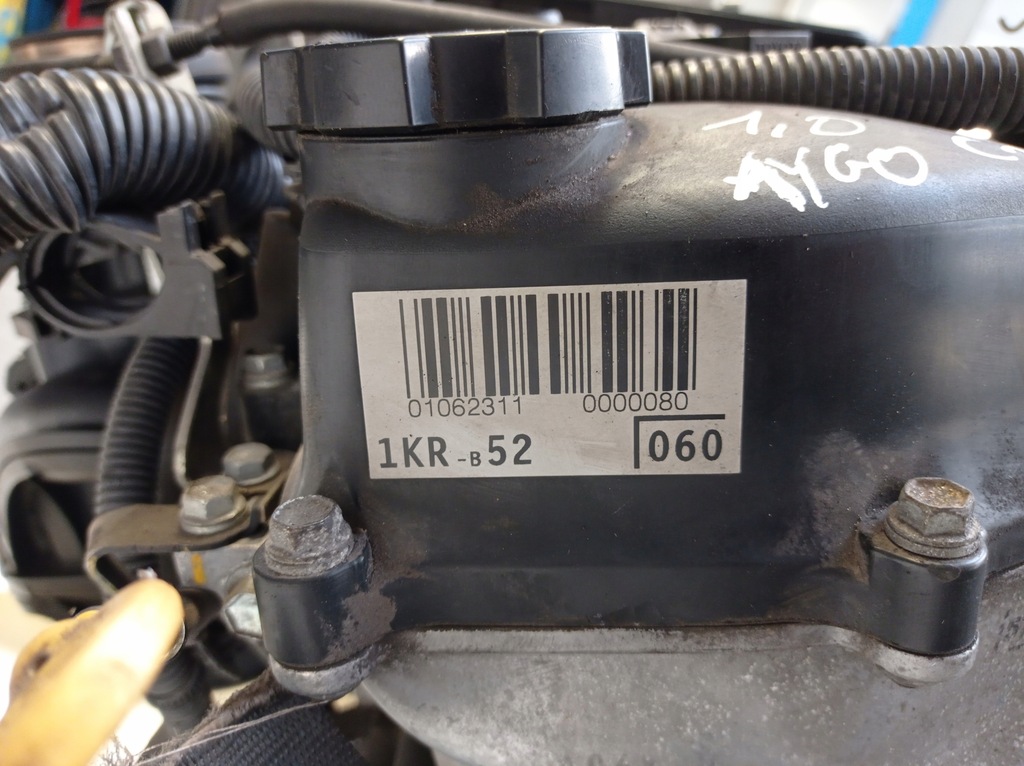 фото №6, Двигатель toyota aygo citroen c1 peugeot 107 1.0 1krb52
