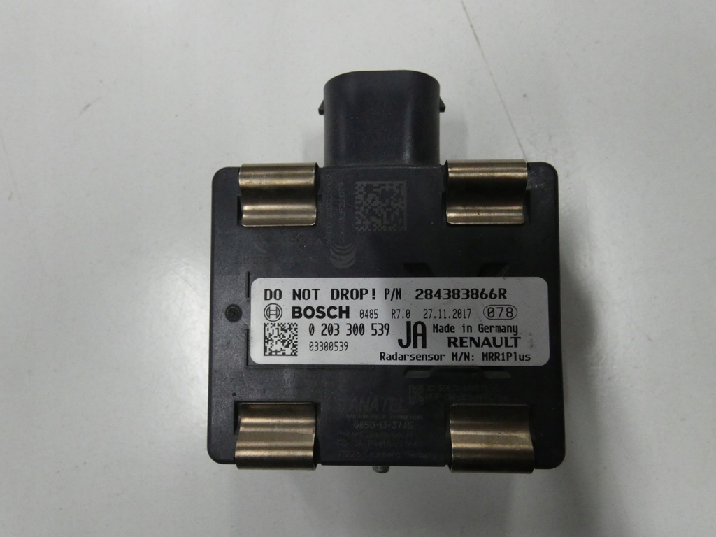 фото №1, Радар, датчик renault kadjar 284383866r