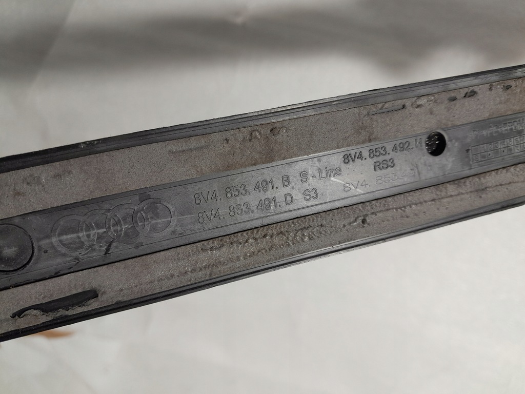 фото №6, Audi a3 s3 8v молдинг накладка порог 8v4853491d