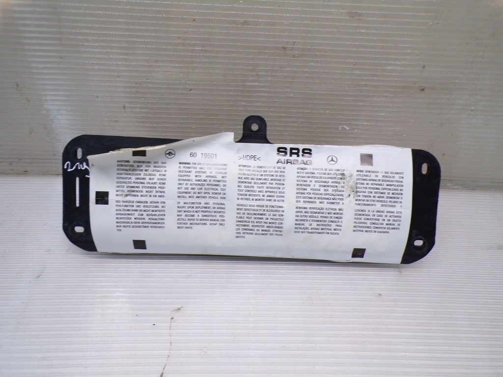 фото №1, Подушка пасажира подушка безпеки mercedes-benz оригінальний номер 2198600502