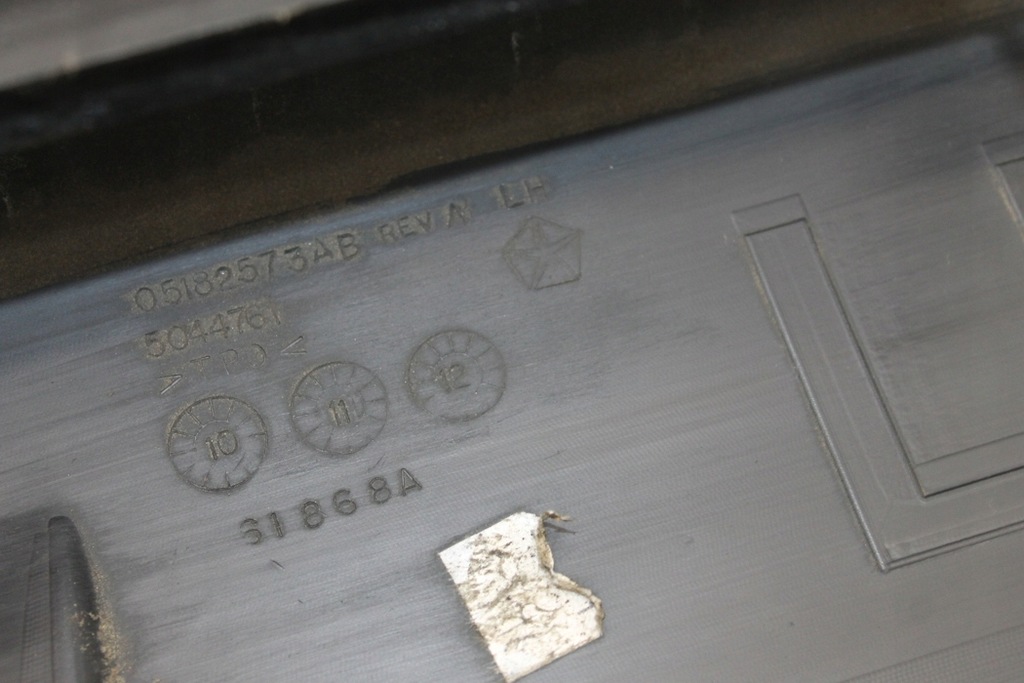 фото №8, Накладка поріг ліва jeep compass mk49 05182573ab 2.1l дизель 120kw