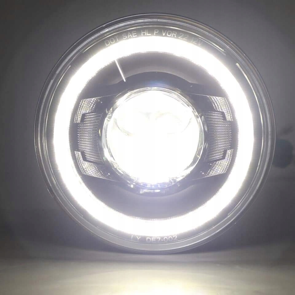 фото №11, Лампы фары перед led 7" + кронштейны suzuki jimny po 2017 homologa e24