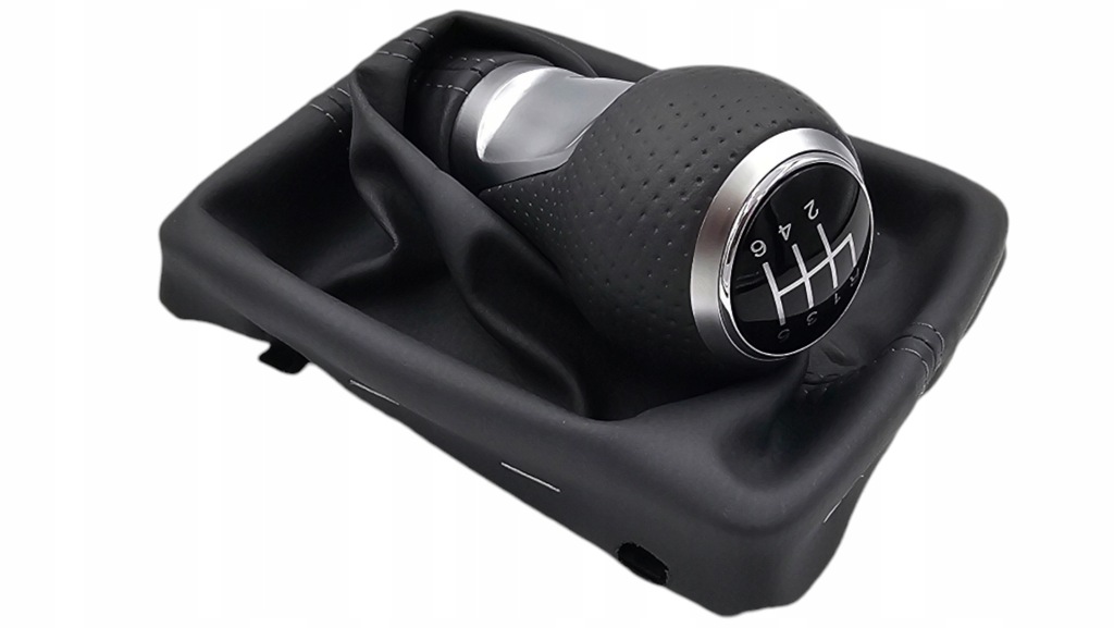 фото №6, Ручка переключения передач чехол audi s4 rs 4 a4 b8 s5 a5 q5 6 передач серая