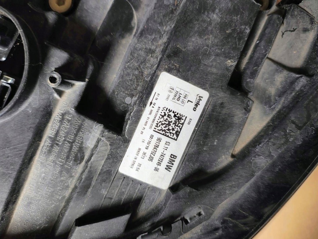 Фара ліва сторона bmw x1 f48 f49 7472249 giełda Недорого