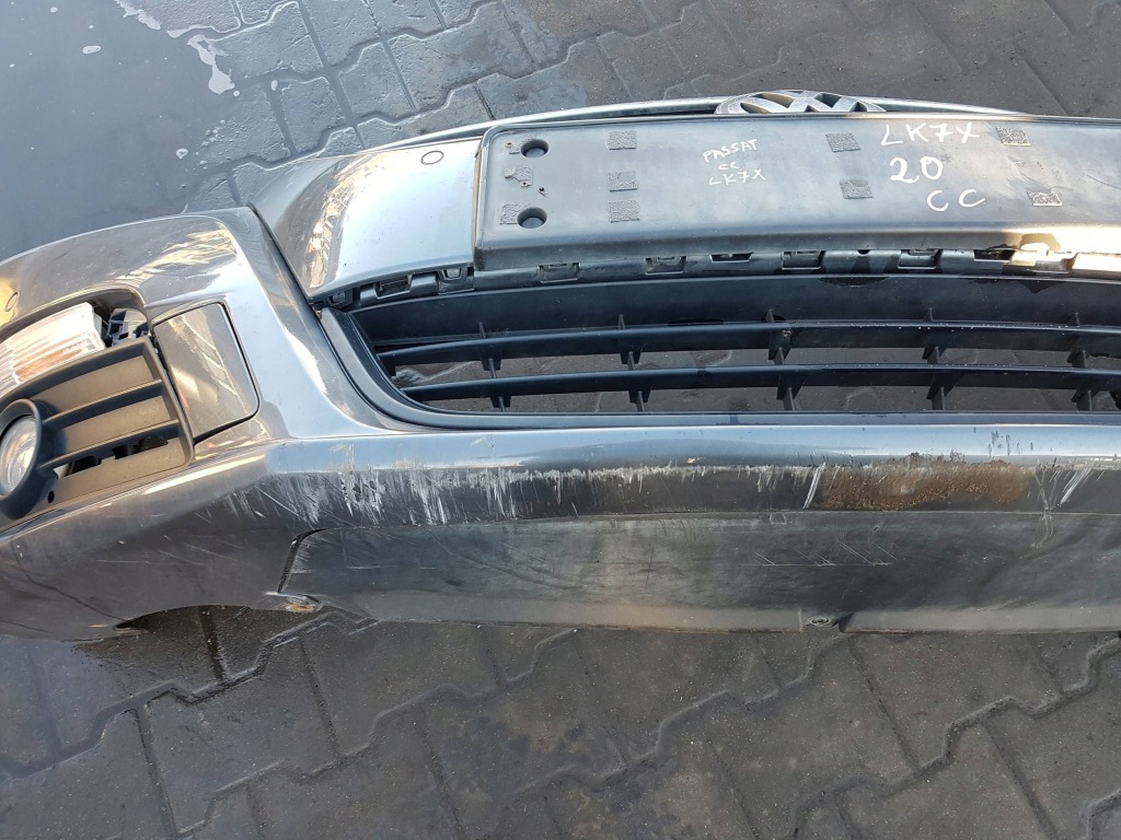 Vw passat cc 08-12r бампер перед передний решётка радиатора pdc lk7x Киев