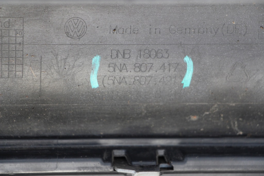 фото №9, Vw tiguan 2 ii 5na бампер задняя задний 5n 2016+