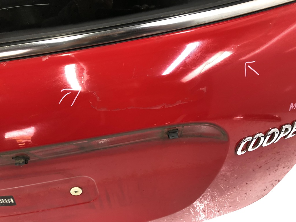 фото №3, Кришка багажника задня багажника red chili mini cooper d r56