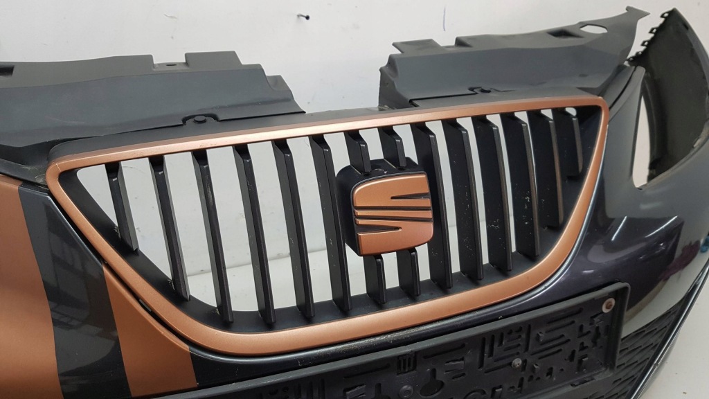 фото №6, Seat ibiza iv 6j бампер перед передний kompletny lw7z