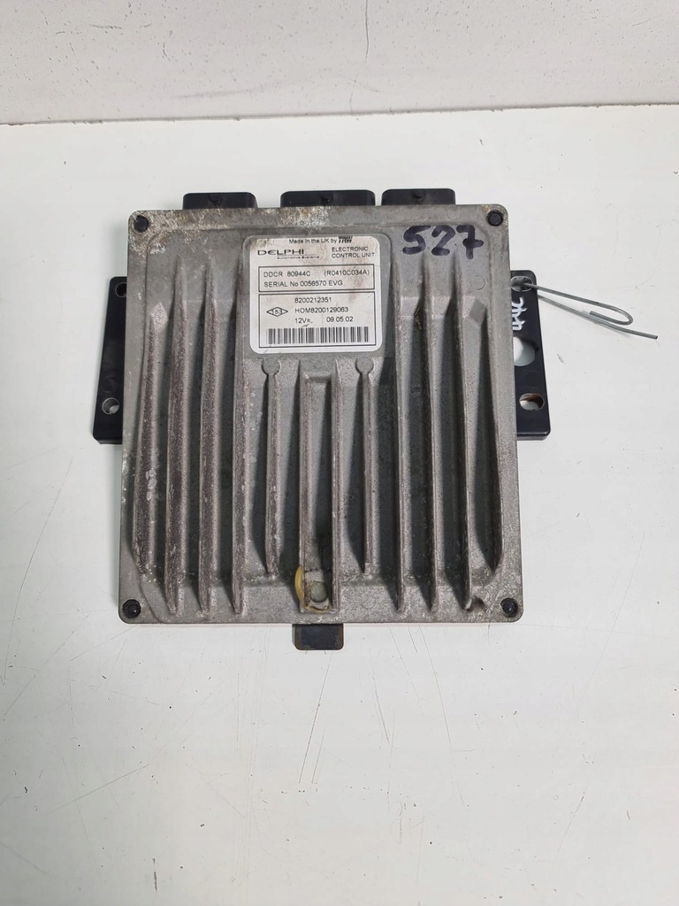 фото №1, Бортовий комп'ютер блок керування двигуна renault clio ii