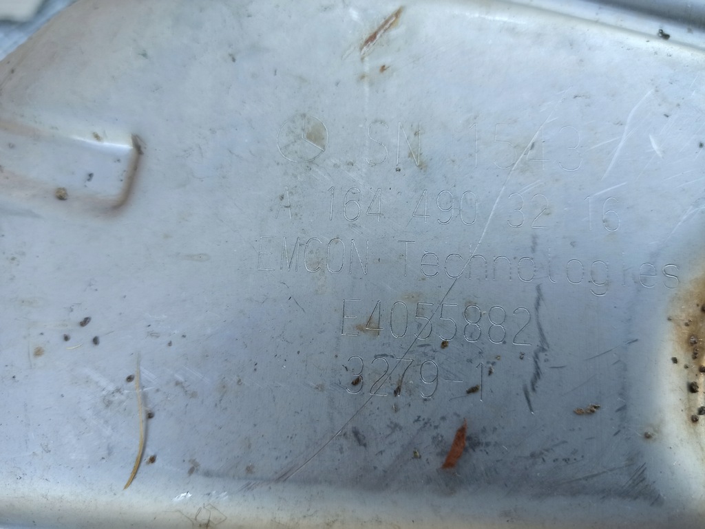 фото №9, Mercedes ml w164 выхлоп конечный гаситель a1644903216