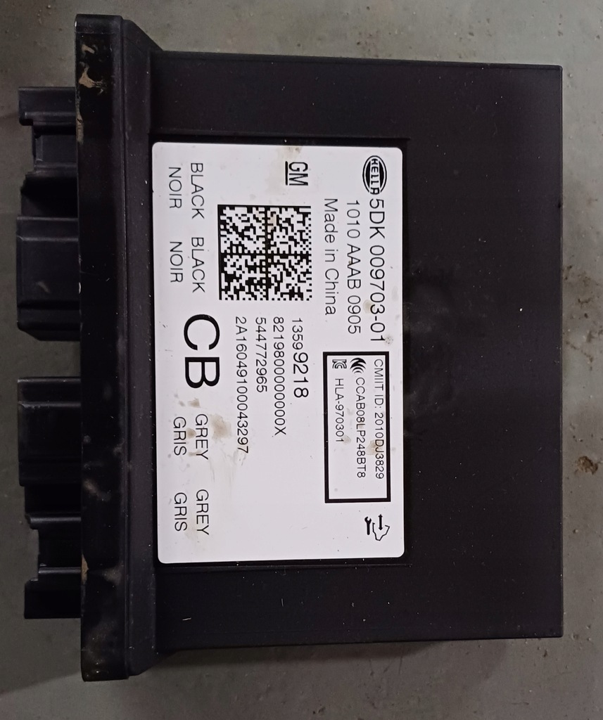 фото №1, Модуль keyless opel insignia a lift 13599218