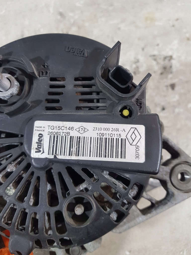 фото №8, Генератор 231000026r renault megane iii fluence 1.5dci k9kh834