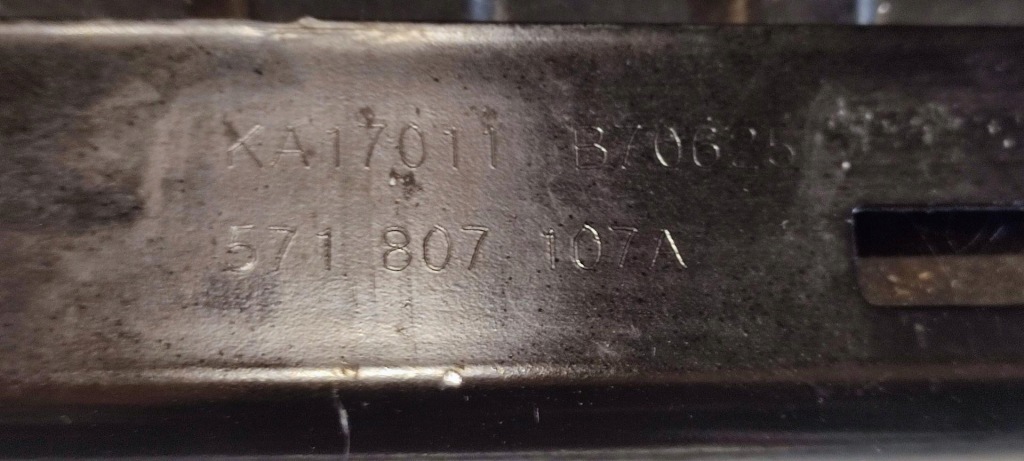 Vw tayron ремінь передній радіатор комплект 1.5 etsi 57l805588h 57l807109a Оригінал