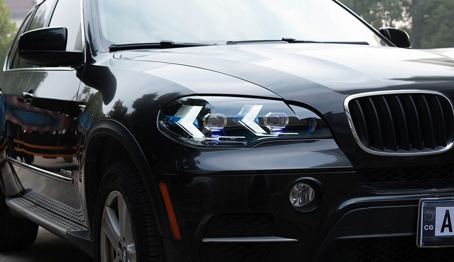 Żółty/biały drl модуль фары автомобильных к лампа czołowych bmw x5 e70 2007-2013 Киев