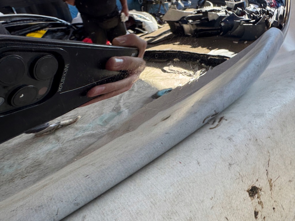 Vw amarok рестайлінг  - бампер задні задній хром 2h7807421 Київ