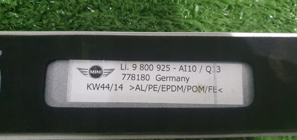 Mini r60 рейлинг крышный левое  9800925 Доставка