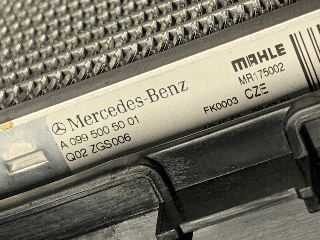 фото №12, Mercedes радиатор радиатор eqe 295 v295 a0995005001 a0995008901