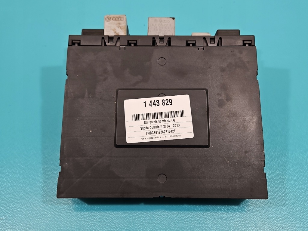 фото №6, Блок управления модуль блок управления бортовой сетью skoda octavia ii 3c0937049e