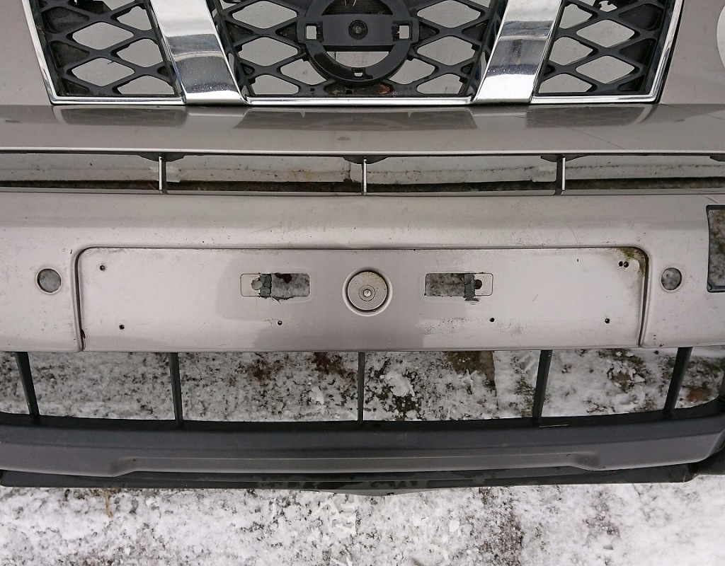 фото №6, Nissan x-trail t30 lift 07-10 бампер перед pdc