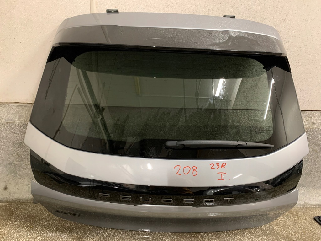 фото №1, Peugeot 208 ii lift кришка багажника багажника 23r.