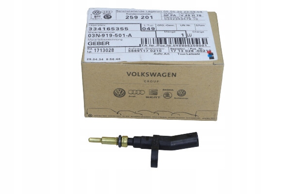 фото №11, Датчик температура. wody vw transporter 2.0 tdi 14- vag 03n919501a