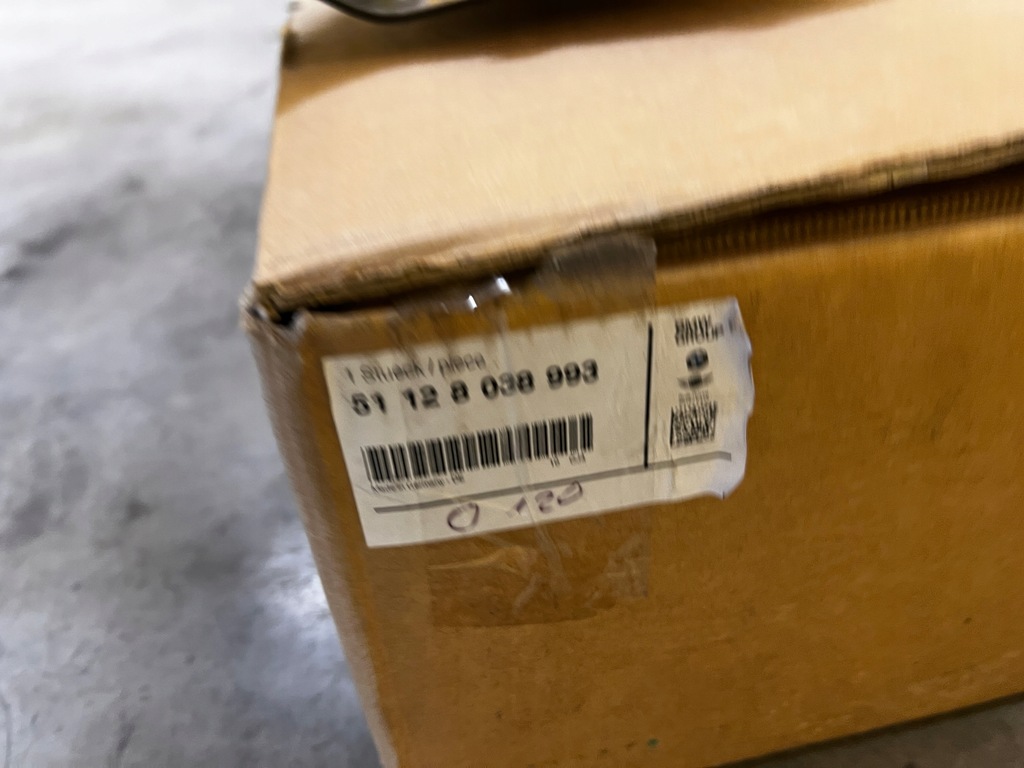 фото №9, Спойлер накладка диффузор бампера задняя m-pakiet bmw x1 e84 новый oem