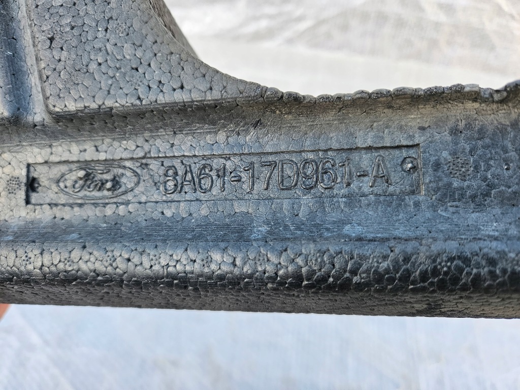 Ford fiesta mk7 бампер задні спойлер + абсорбер Оригінал