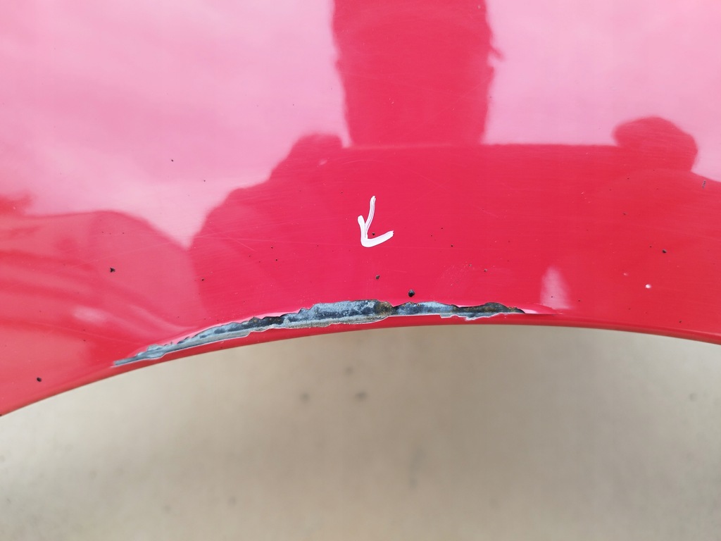 фото №7, Крыло правый перед передний оригинал ford ka mk2 ii lata 2008-2016 красный