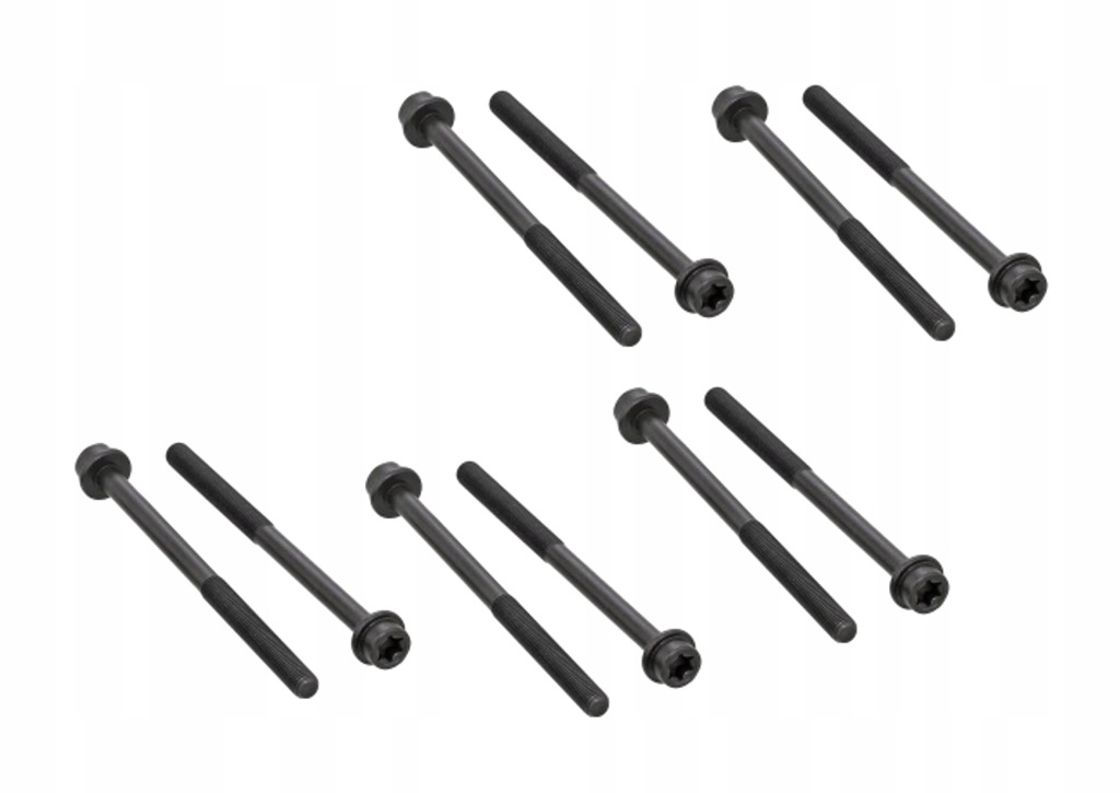 фото №8, Набор винт головки цилиндров volvo c30, s40 ii, s80 ii, v50, v70 iii ford