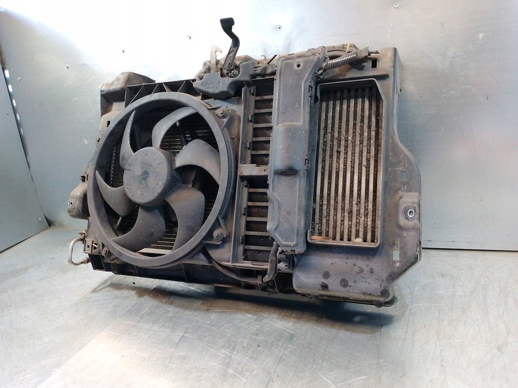 фото №6, Pas перед, радиатор, вентилятор peugeot 407 9655530780 2.0 hdi