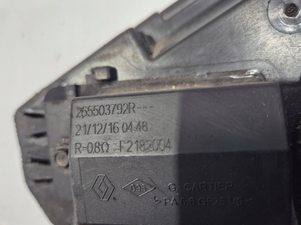 фото №7, Вентилятор резистор резистор renault clio iv 4 captur i 1.5dci 214818009r